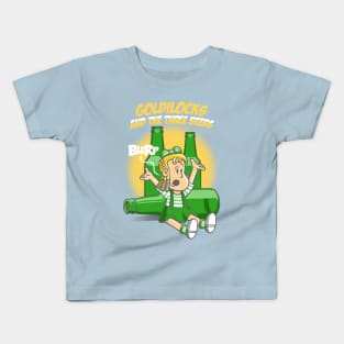 Goldilocks and beers Kids T-Shirt